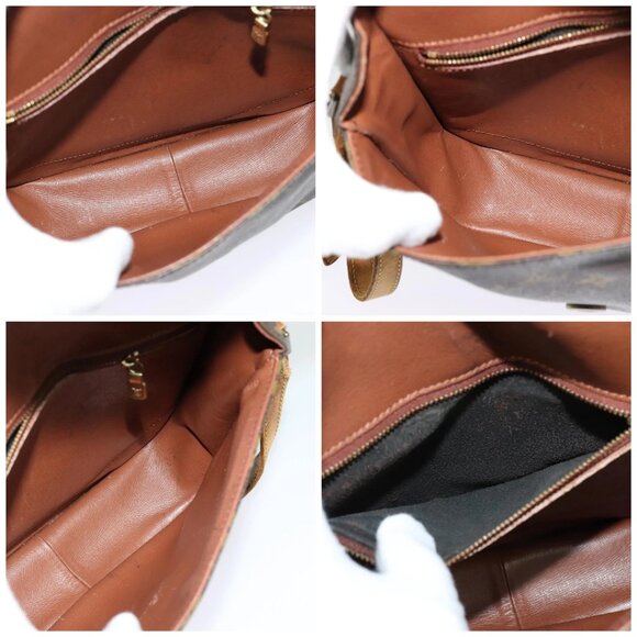 LOUIS VUITTON Monogram Saint Cloud GM Shoulder Bag M51242 LV Auth 138607 - Picture 16 of 16